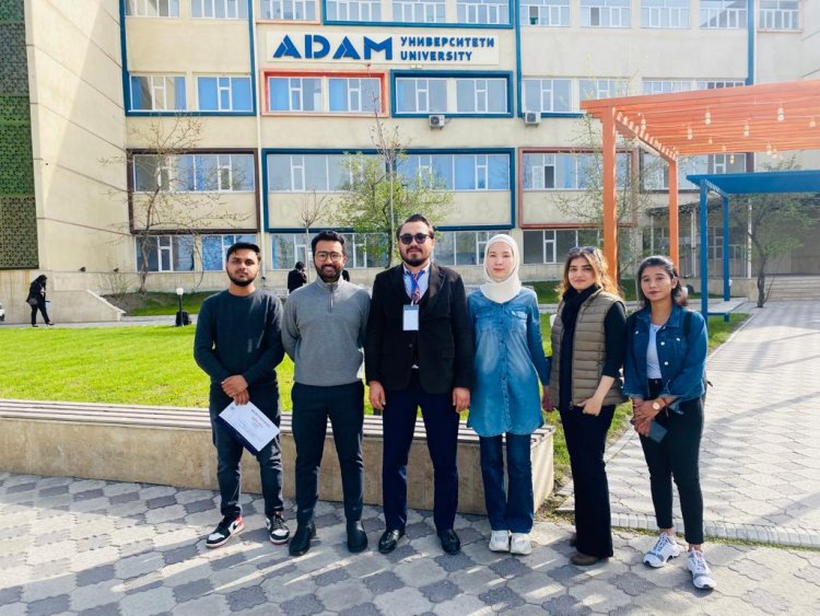 The students of EIU participated in the interuniversity medical Olympiad dedicated to "Health Day."