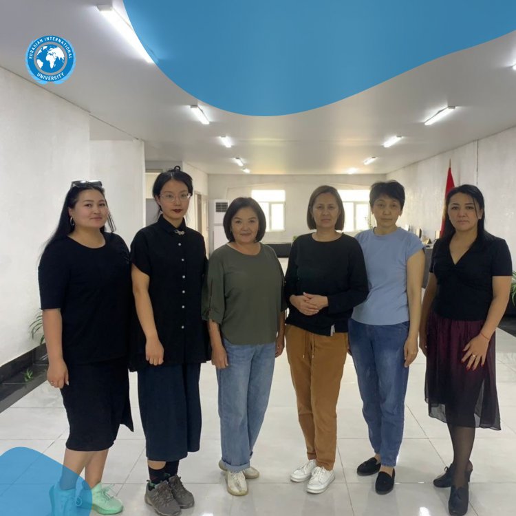 Состоялась встреча с представителями Института коммуникаций Кыргызского национального университета имени Ж. Баласагына