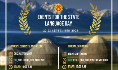 The State Language Day at the Eurasian International University