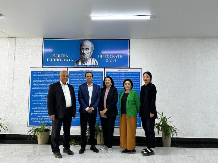 Визит партнера в Евразийский международный университет