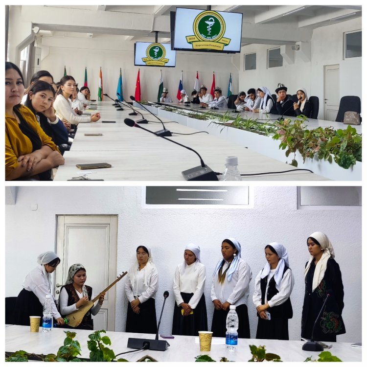 The Eurasian International University held a unique event dedicated to the "Kyrgyz Language Day"