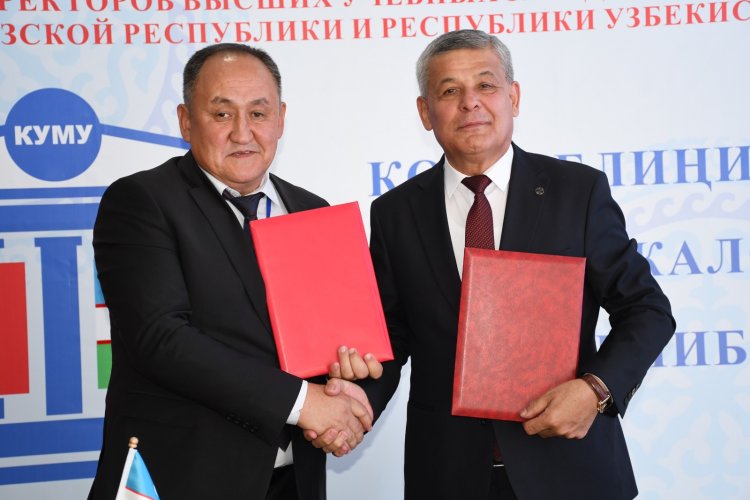 The first international forum of rectors of Uzbek-Kyrgyz universities "Integration, cooperation and innovation in higher education" was successfully held in Osh city