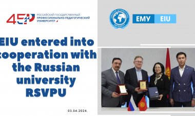 Signing an agreement with a Russian university