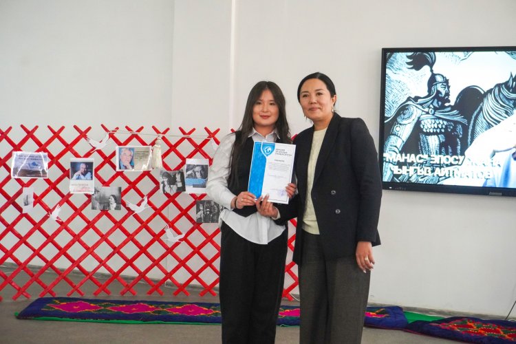 Жаштардын жүрөгүндөгү маданий мурас: "Манас ааламы, Чыңгыз Айтматов дүйнөсү"