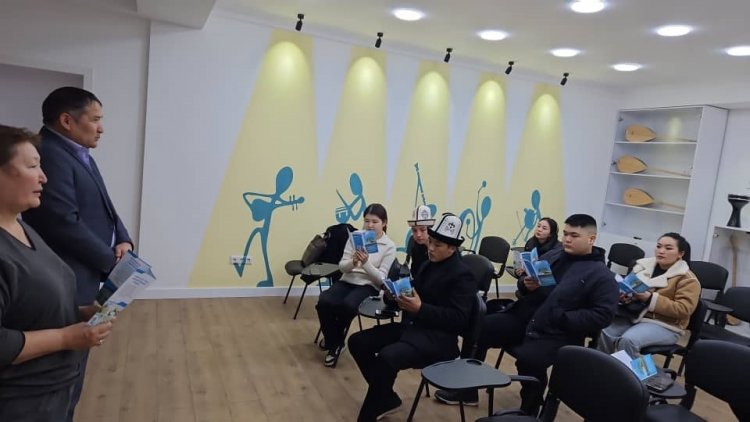 Career Guidance Meeting at the T. Ermatov Music and Pedagogical College