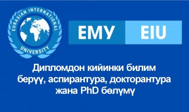 Дипломдон кийинки билим берүү, аспирантура, докторантура жана PhD бөлүмү