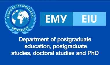Department of postgraduate education, postgraduate studies, doctoral studies and PhD